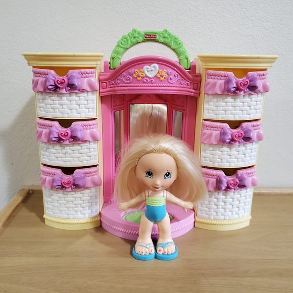 Fisher Price 2006 Mattel Fashion Wardrobe Doll - Picture 4 of 7